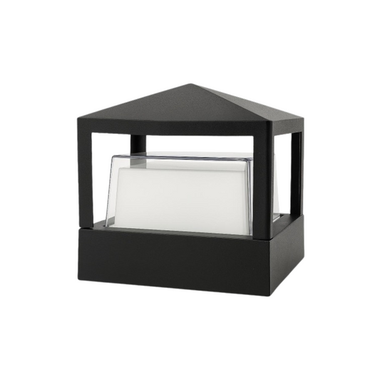 ZOQO SQUARE 12W LED Outdoor Gate Light (Warm White, Square)