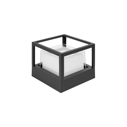 ZIVA SQUARE 12W LED gate Light for Home gate | Waterproof Gate Lamp for Installing As, Compound Wall Lights, Main Gate Lights, Outdoor Pillar Lights, and Boundary Wall Lights (Warm White, Square)