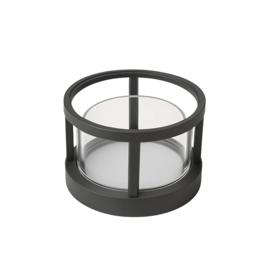 ZIVA ROUND 12W LED gate Light for Home gate | Waterproof Gate Lamp for Installing As, Compound Wall Lights, Main Gate Lights, Outdoor Pillar Lights, and Boundary Wall Lights (Warm White, Round)