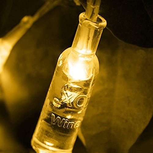 Bottle Shape LED String Lights – Warm White