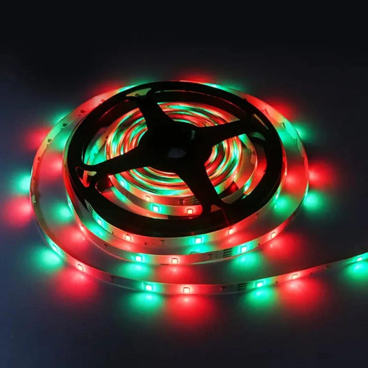3 Meter RGB LED Strip Light with Remote & Adapter | 16 Color Modes | Decorative Lighting for Home & Room