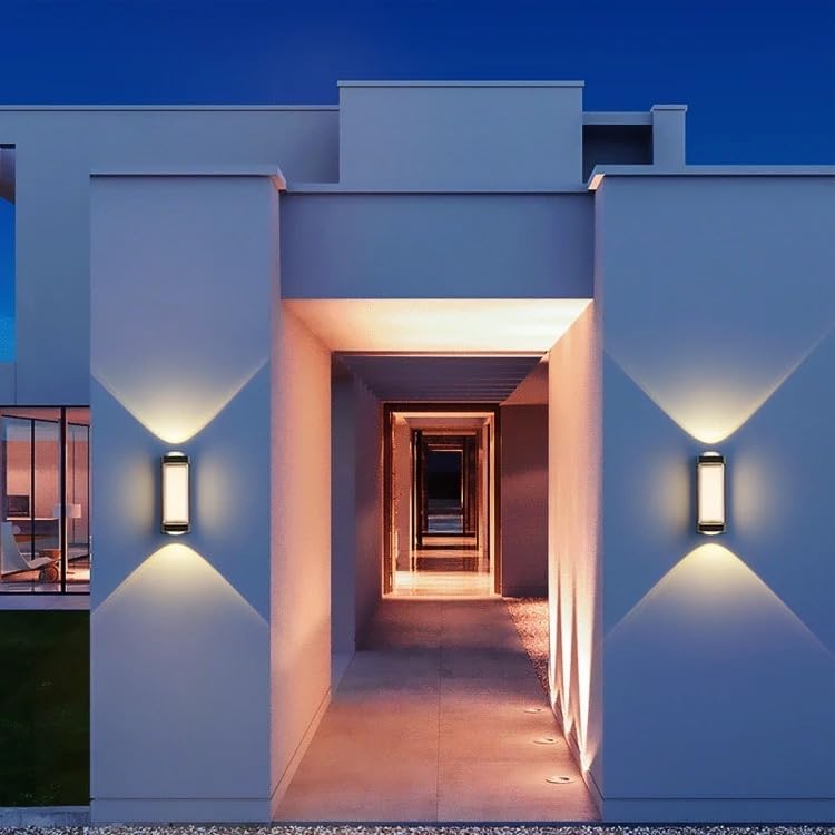Rosh Square LED Light | Warm White  | Black Body | 1 Year Warranty