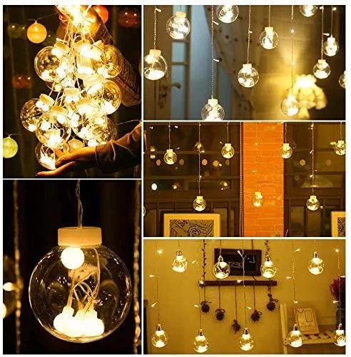 6+6 Ball Warm White Light With Different Flashing Mode