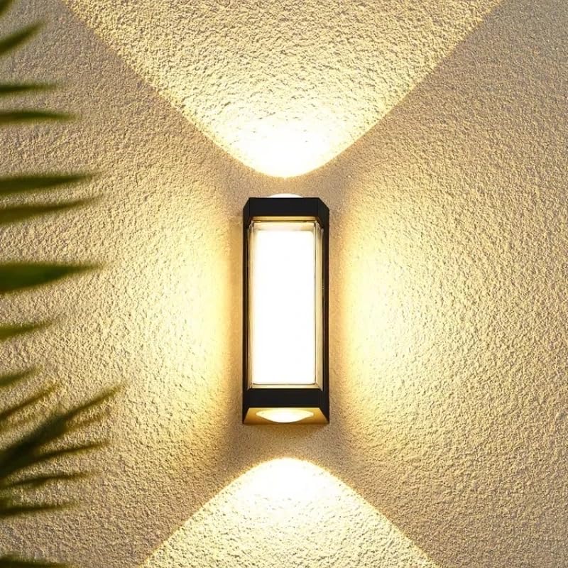 Rosh Square LED Light | Warm White  | Black Body | 1 Year Warranty